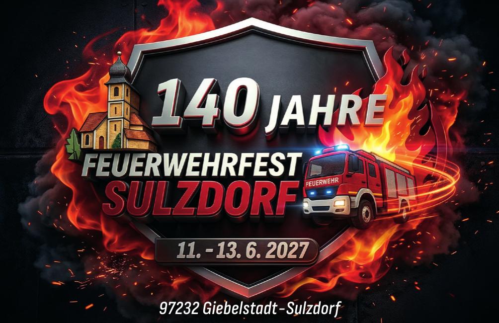 Feuerwehrfest Sulzdorf 11.-13.06.2027